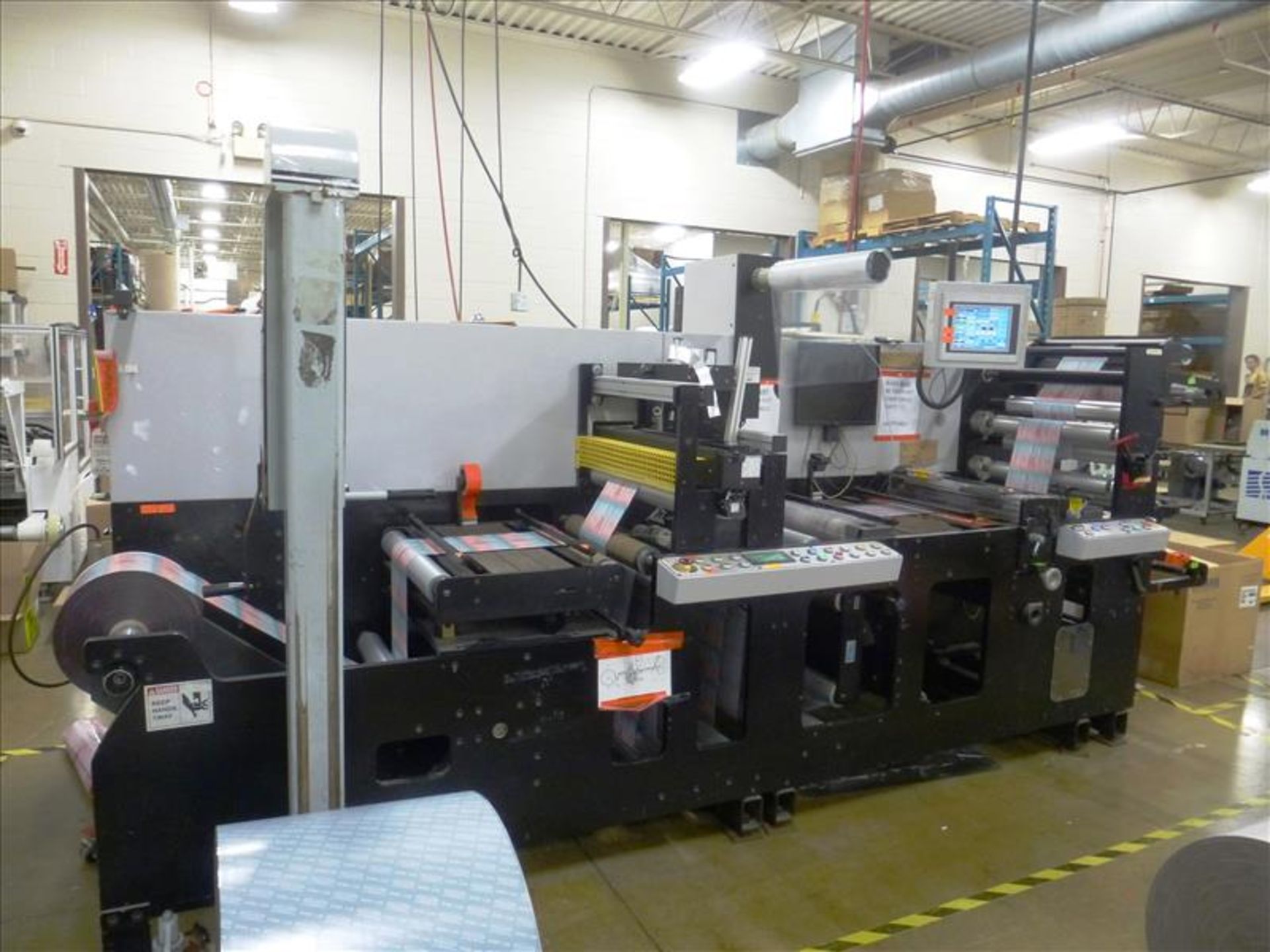 2007 KOR Engineering FW Series inspection slitter/rewinder, model FW5-560, ser. no. 3107, c/w