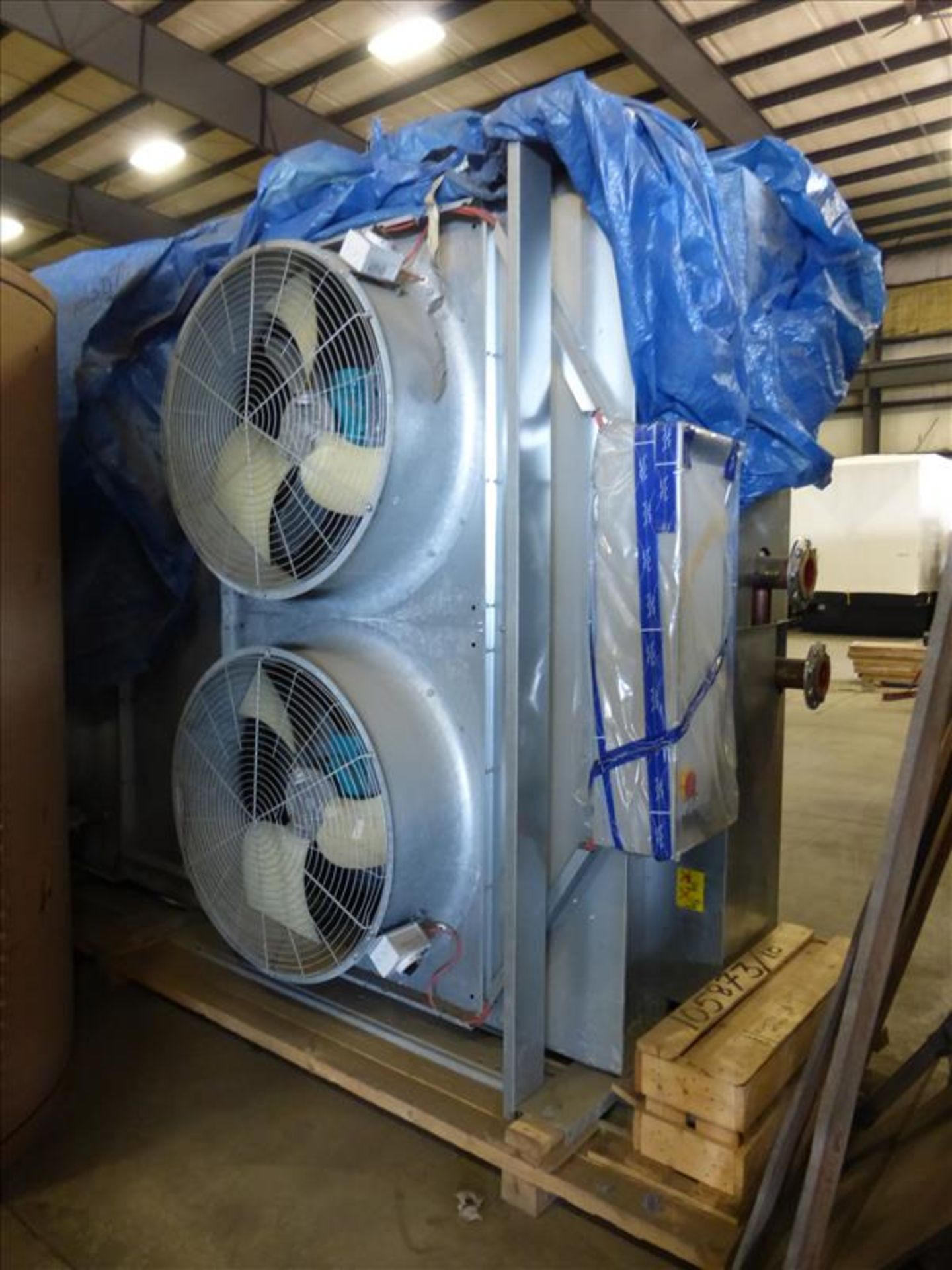 Alfa Laval Air Cooled Dry Coolers Type SCAGE-23B-09-06N6-H-88; 6 motors; 1140 rpm, 3.0 kW, 60 Hz,