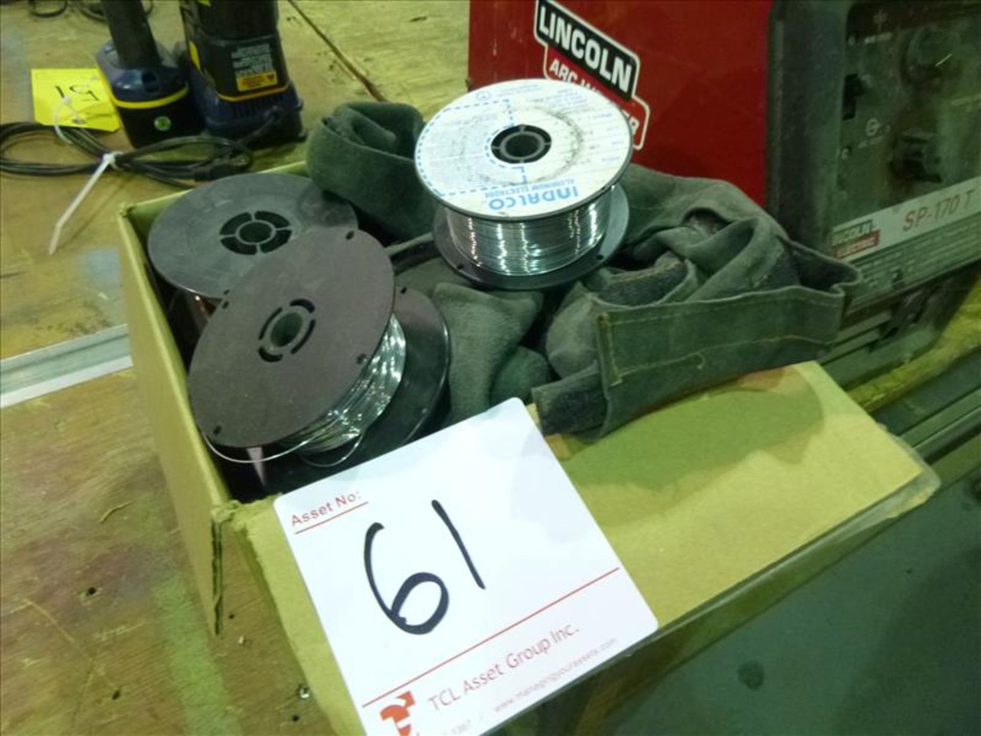 (lot) misc. welding spools