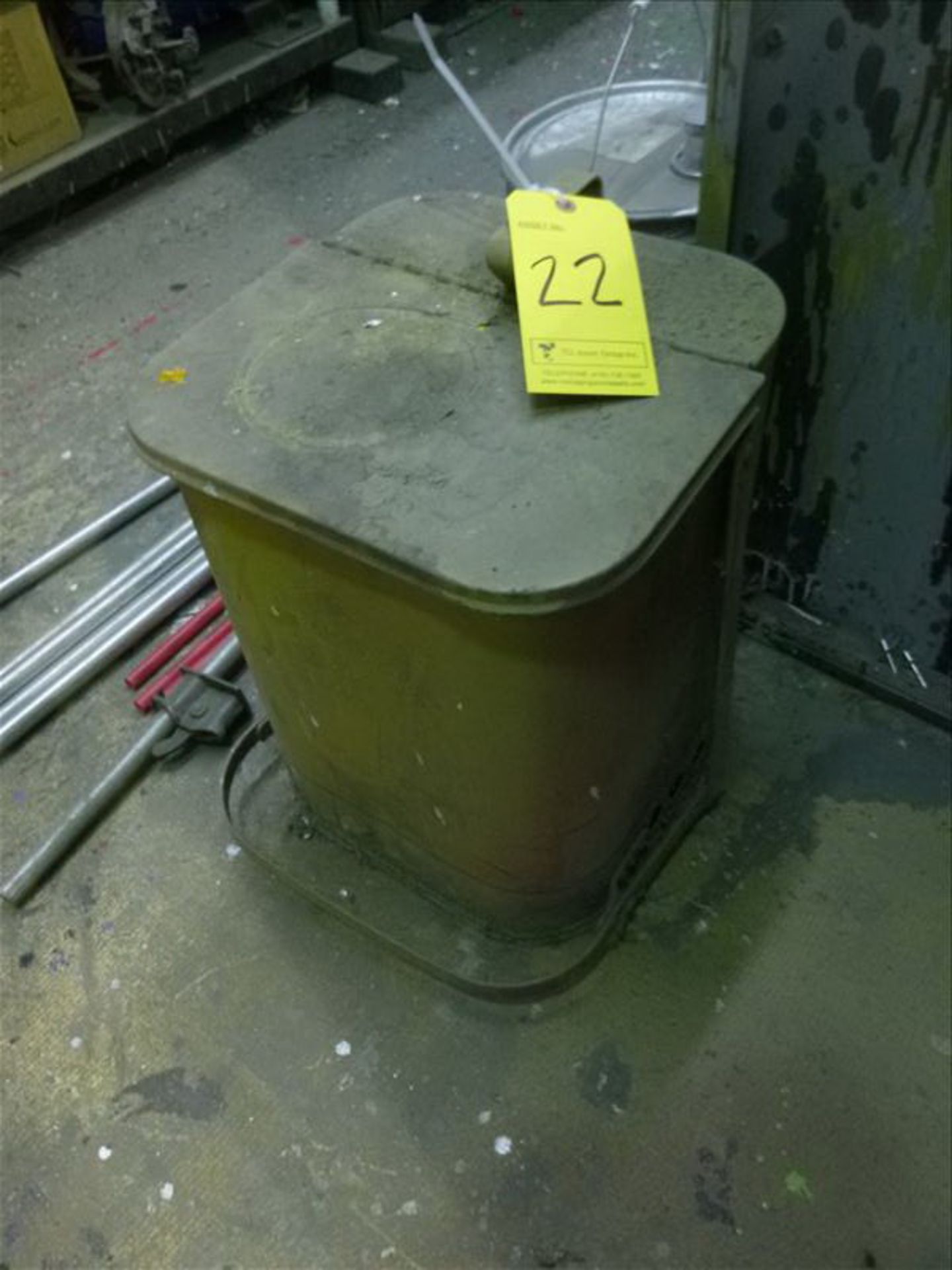 oily rag disposal bin