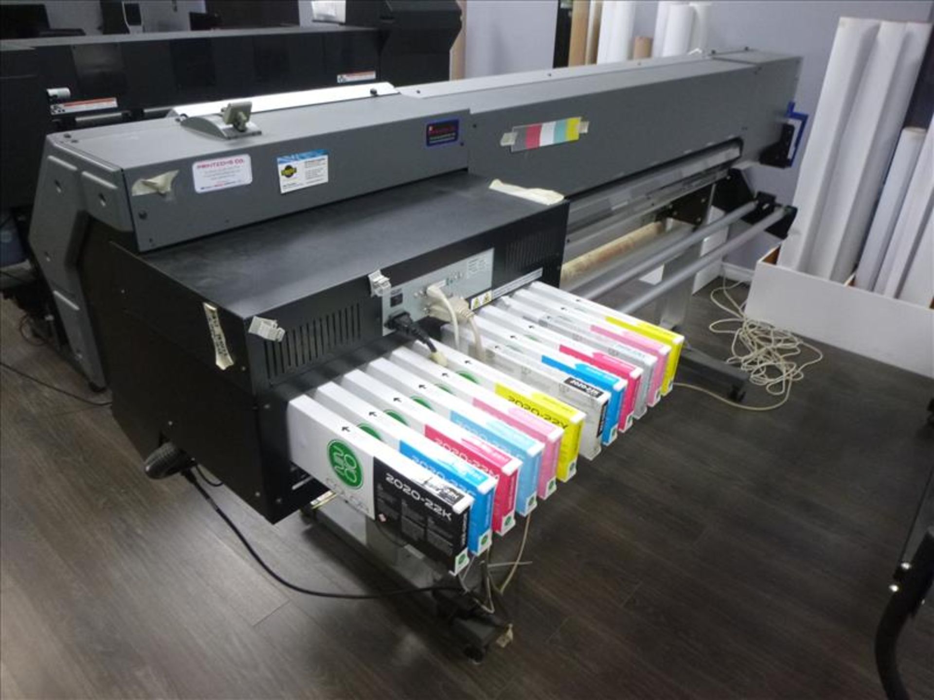 Roland SolJet Pro II EX large format solvent inkjet printer/cutter, mod. SC-540, ser. no. ZR91659, - Image 2 of 4