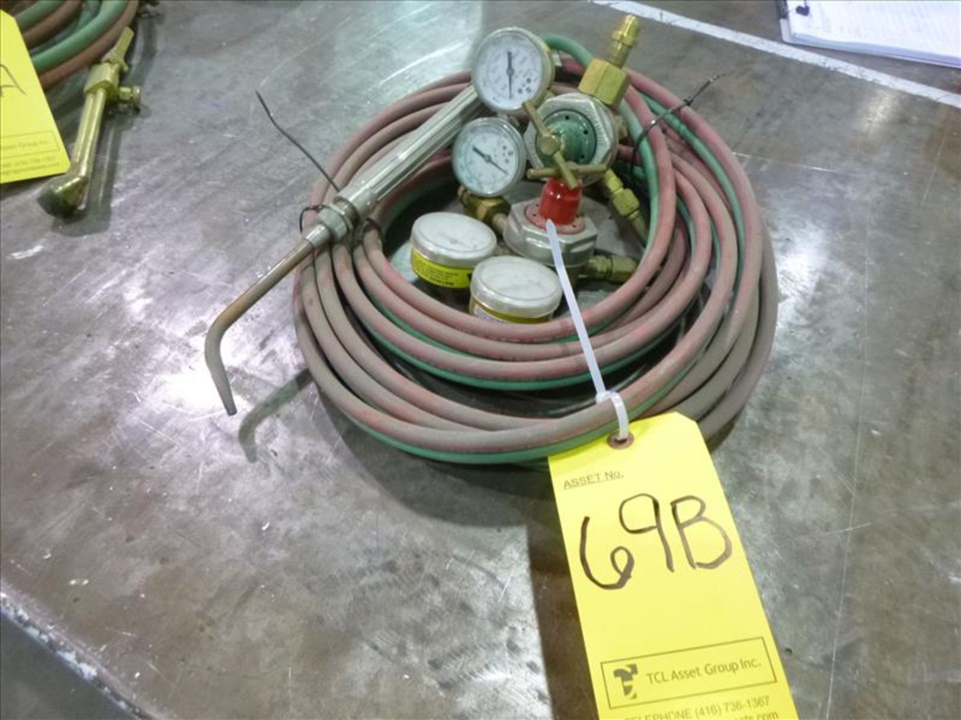 torch set; hose and gauges