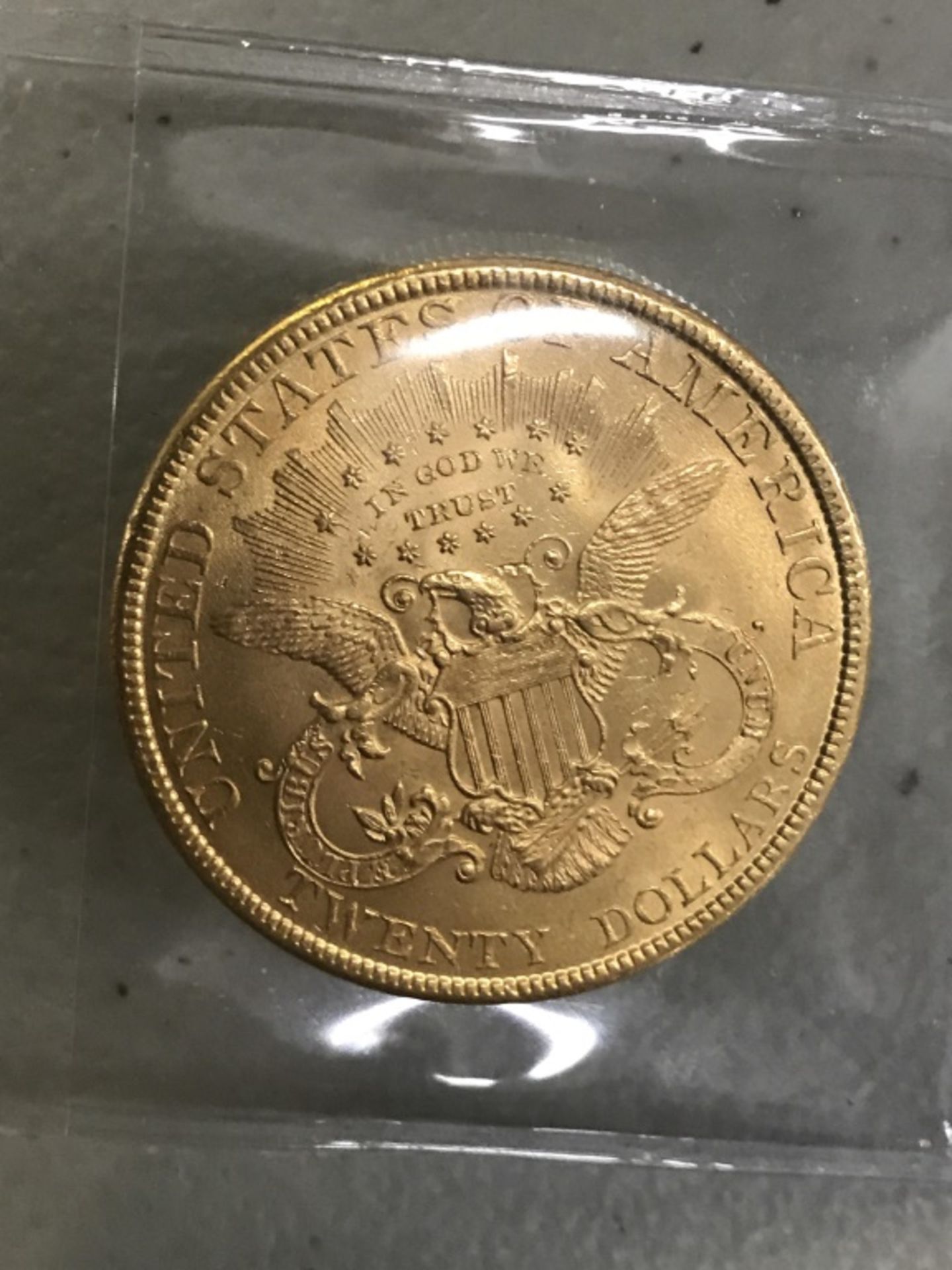 $20 US Gold 1895 Coin - Image 8 of 9