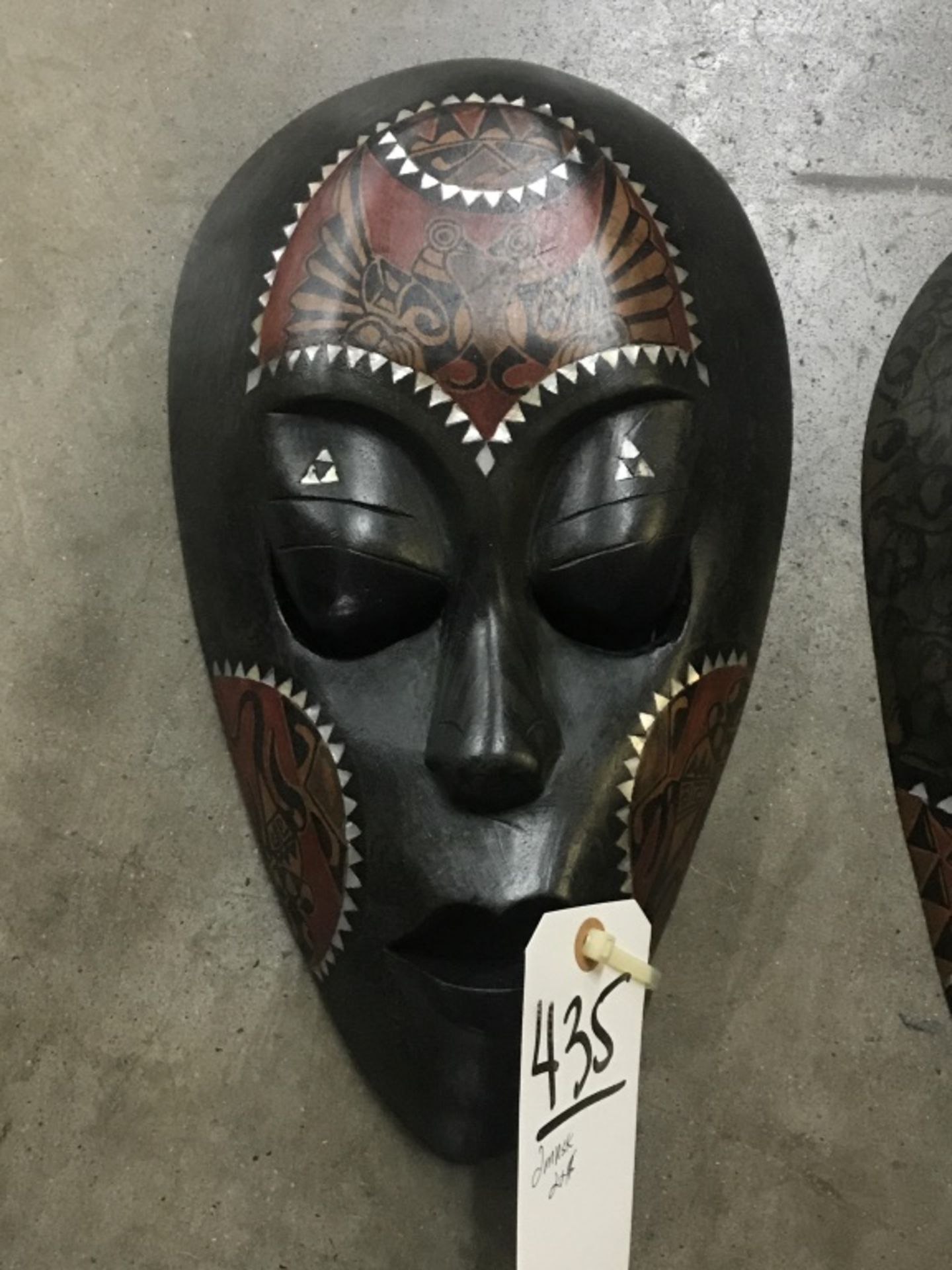 2 Tribal Mask - Image 10 of 13