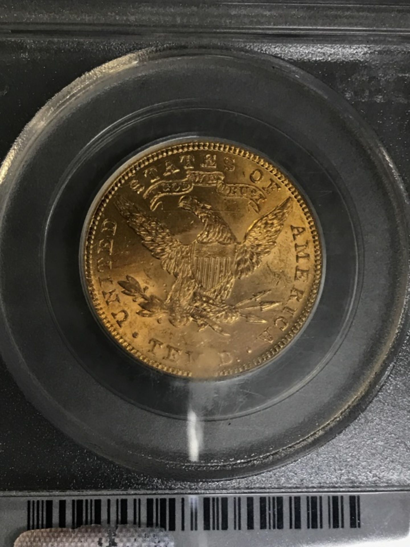 $10 US Gold MS 60 1894 - Image 7 of 9