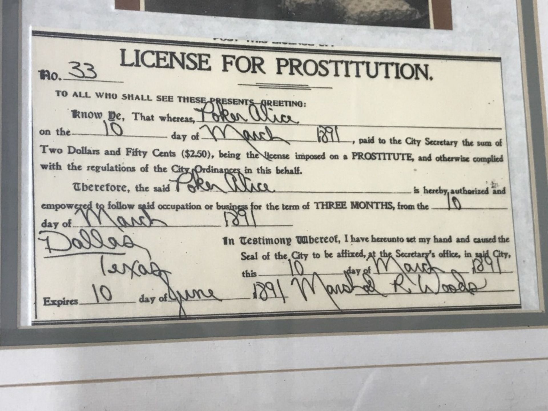 License for Prostitution - Image 7 of 7