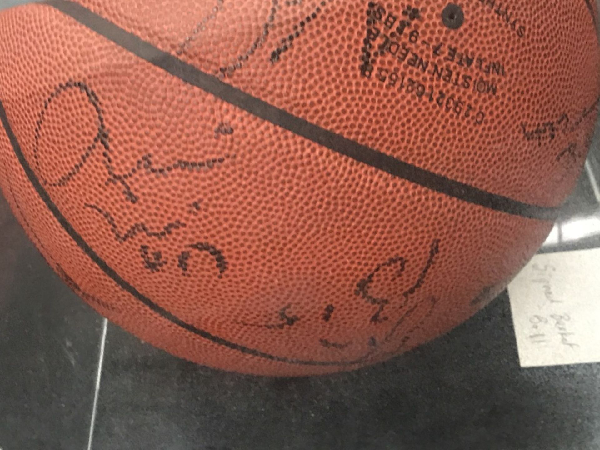 Basketball Signed by Rockets Team - Image 7 of 10