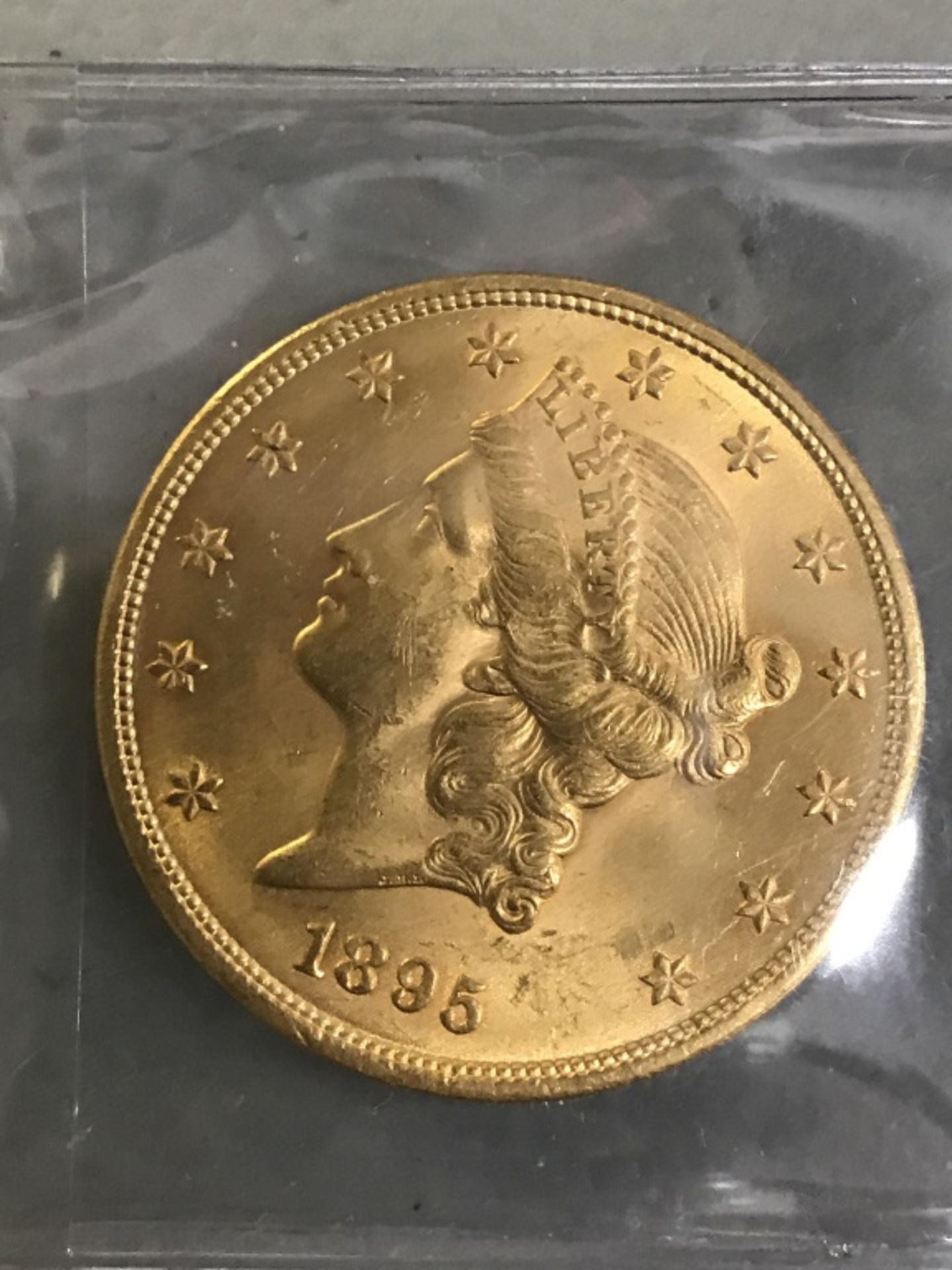 $20 US Gold 1895 Coin - Image 3 of 9