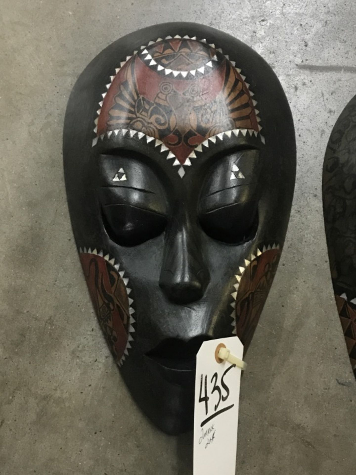 2 Tribal Mask - Image 8 of 13