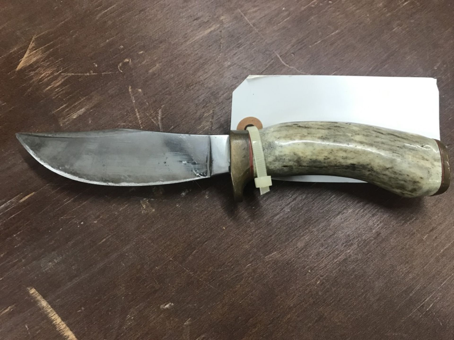 Handmade Antler Handle Knife - Image 2 of 10