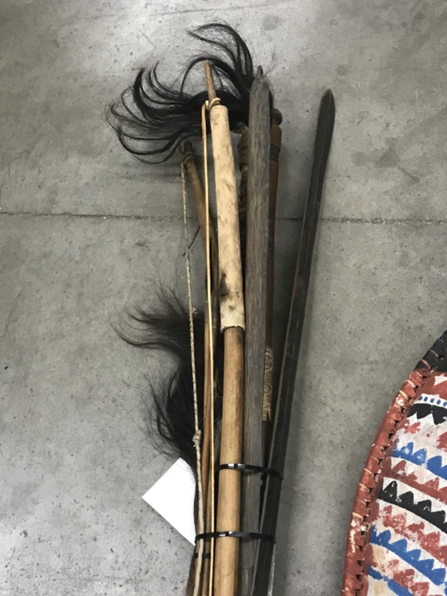 Spear/Bows/Arrows/Sheild/Baskets (One $) - Image 16 of 25