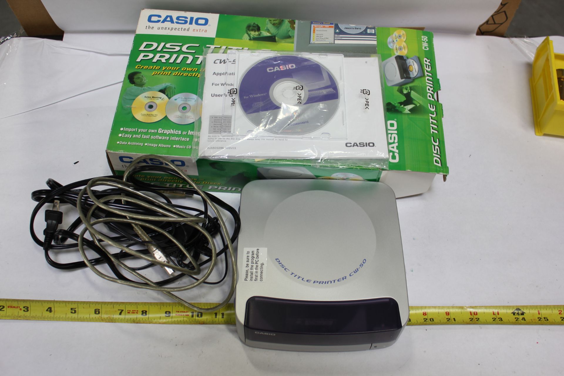 CASIO CW-50 DISC TITLE PRINTER