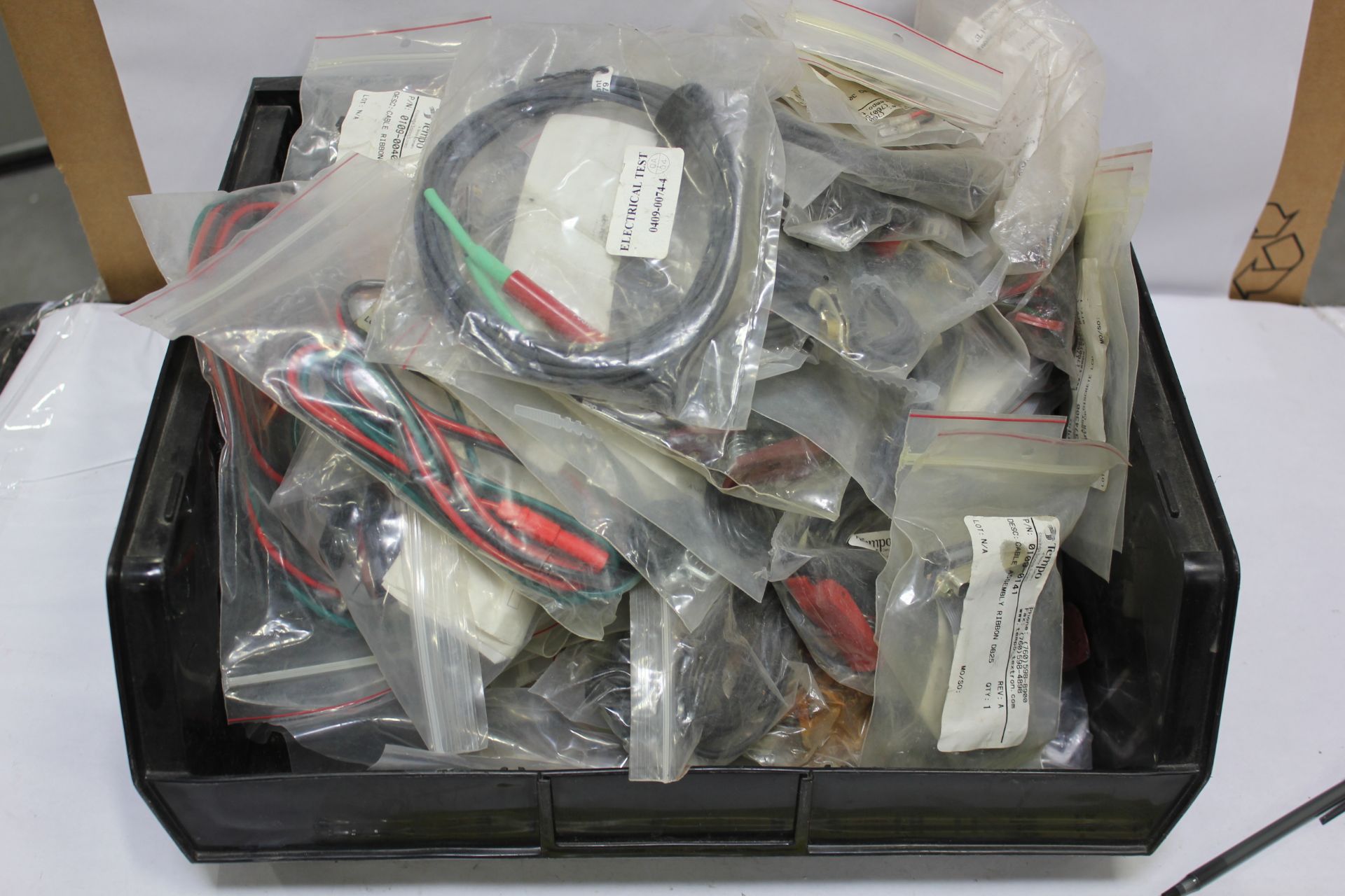 LOT OF CONNECTORS, PLUGS, CABLES