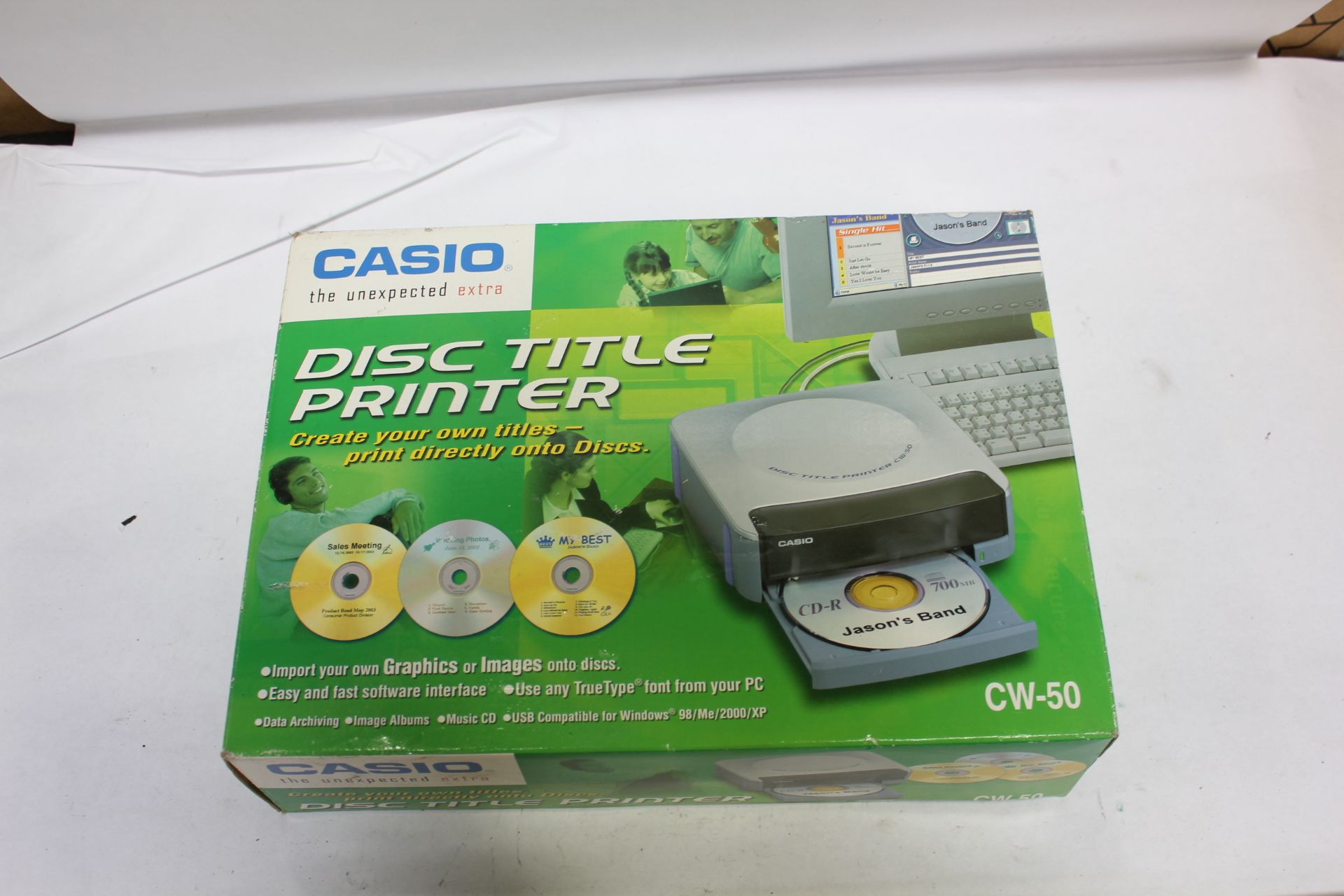 CASIO CW-50 DISC TITLE PRINTER - Image 2 of 2