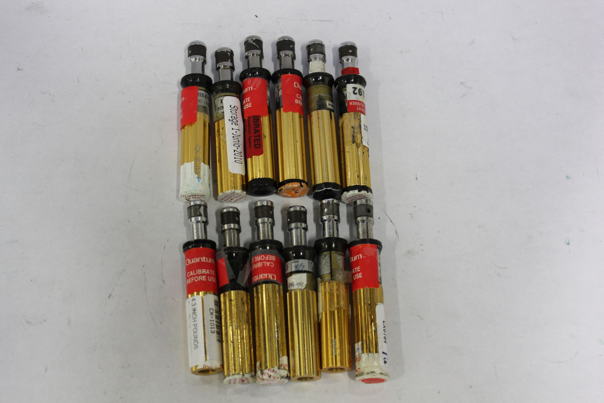 LOT OF 12 TORQUE SCREWDRIVERS