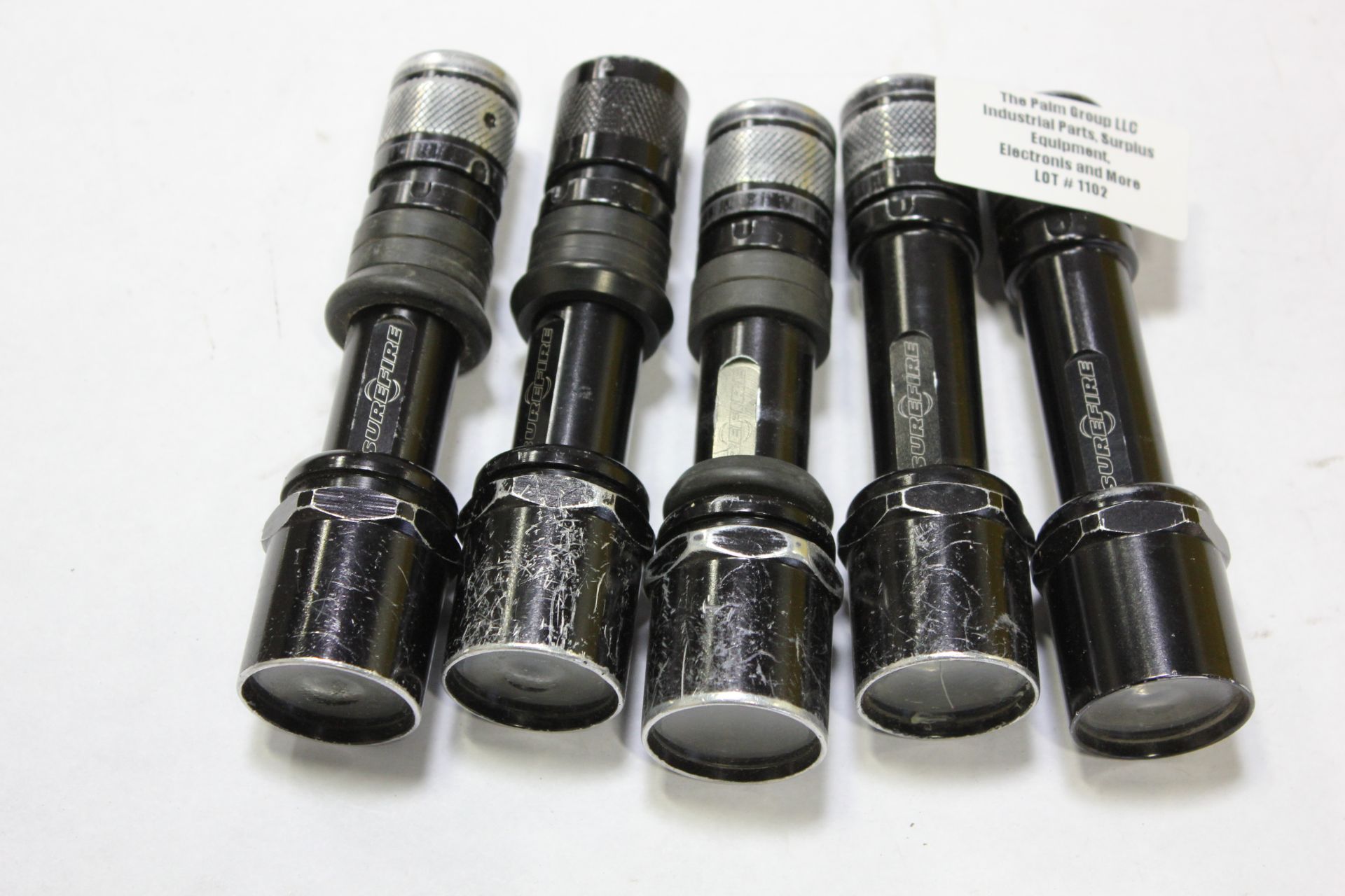 LOT OF SURE FIRE TACTICAL FLASH LIGHTS