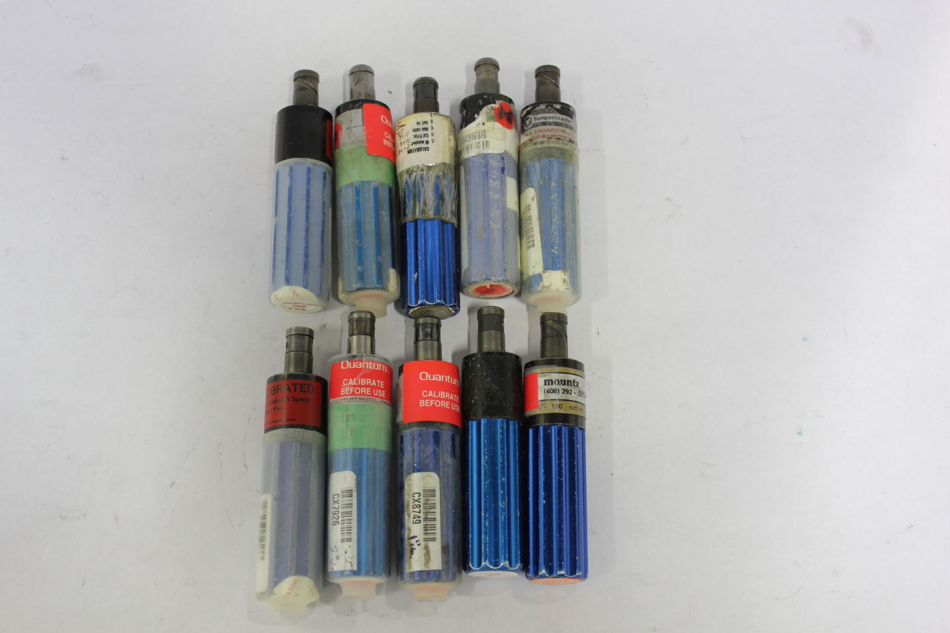 LOT OF 10 TORQUE SCREWDRIVERS