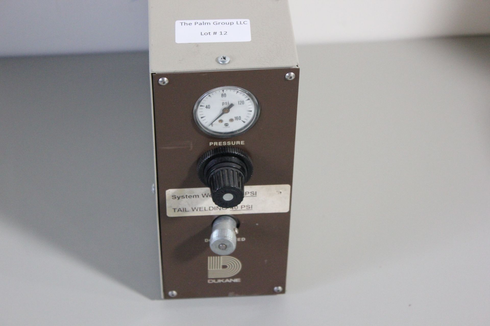 Dukane Ultrasonic Weldng Pressure Unit