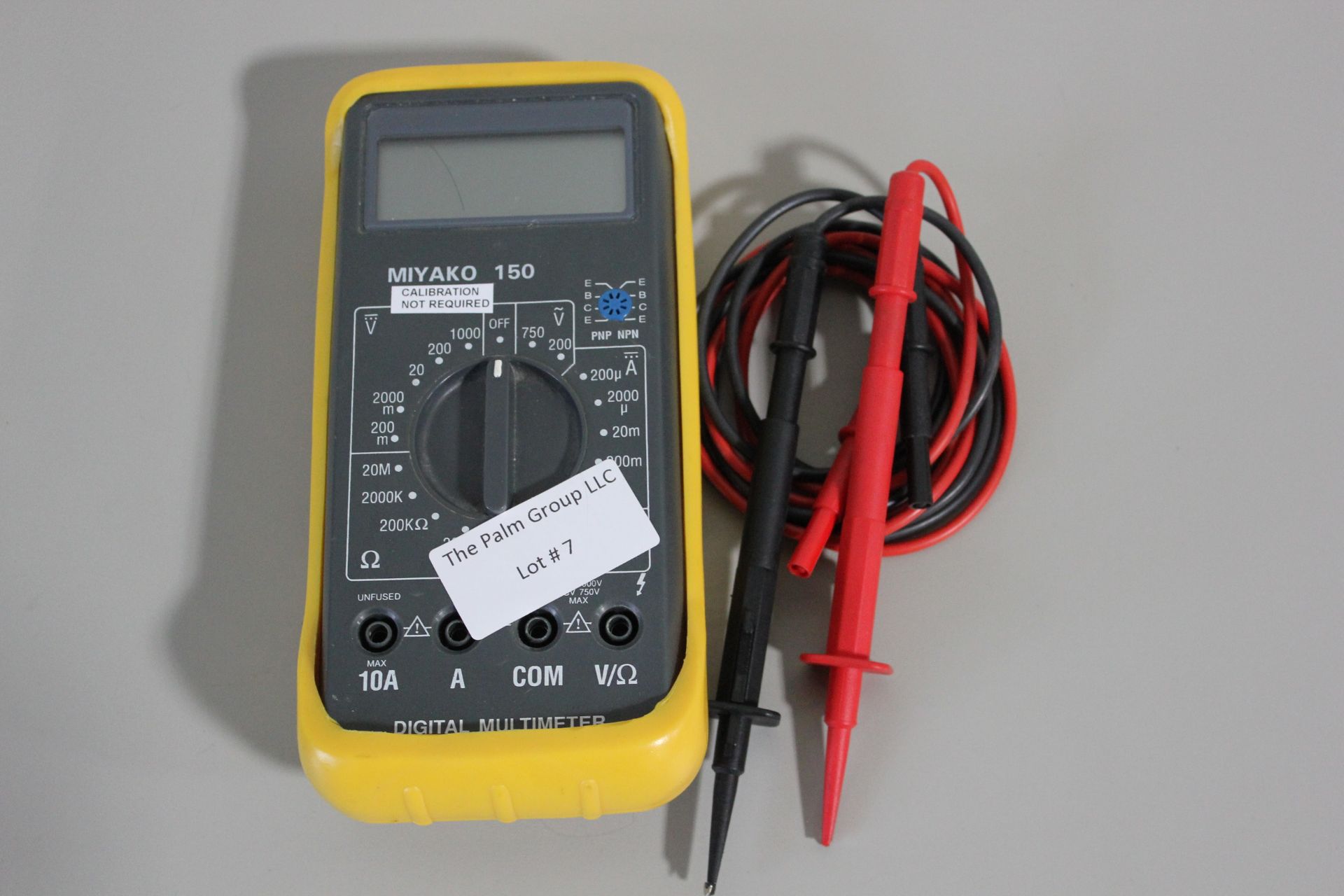 Miyako Digital Multimeter with leads