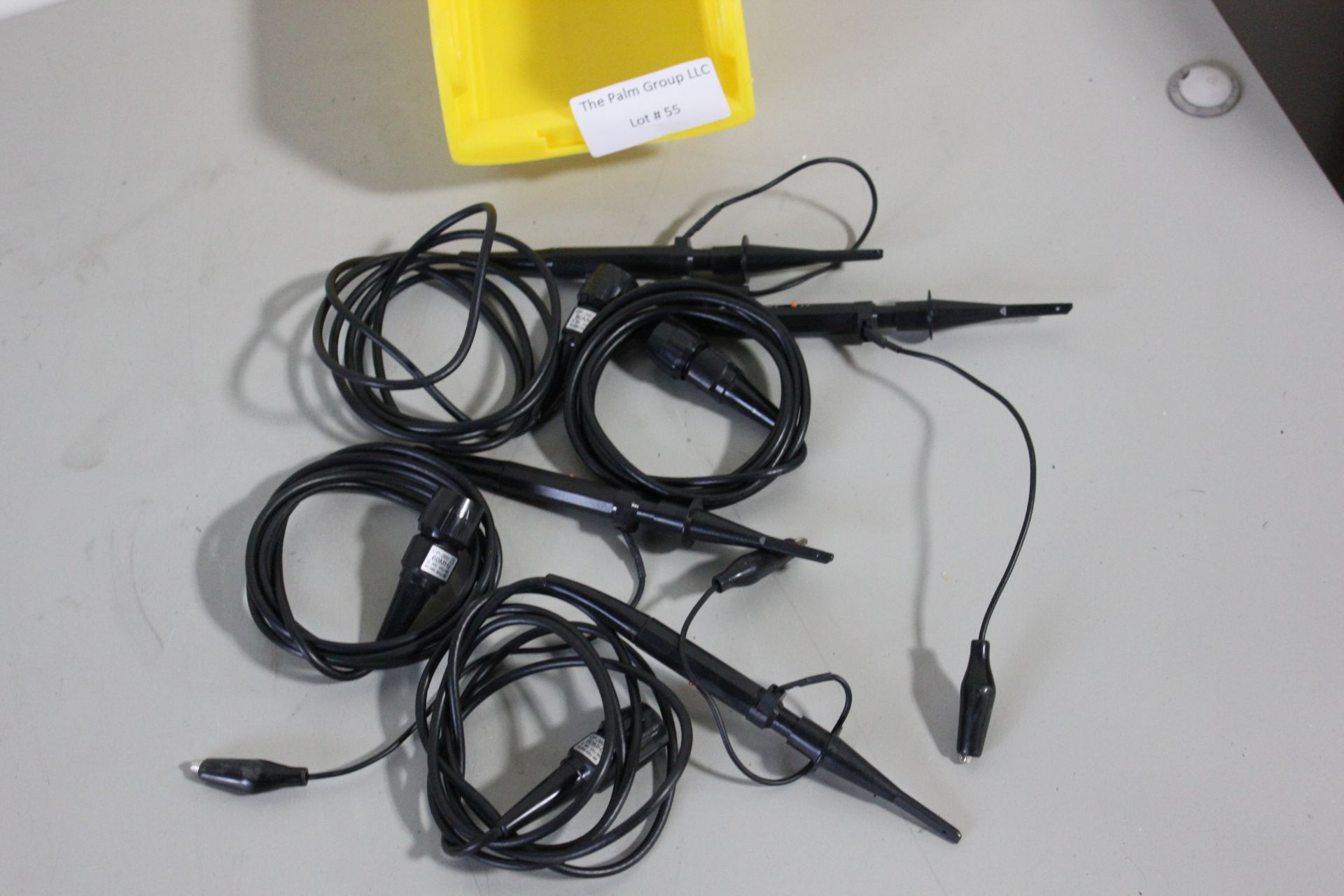 Lot of 4 Tektronix Pintek Oscilloscope Probes