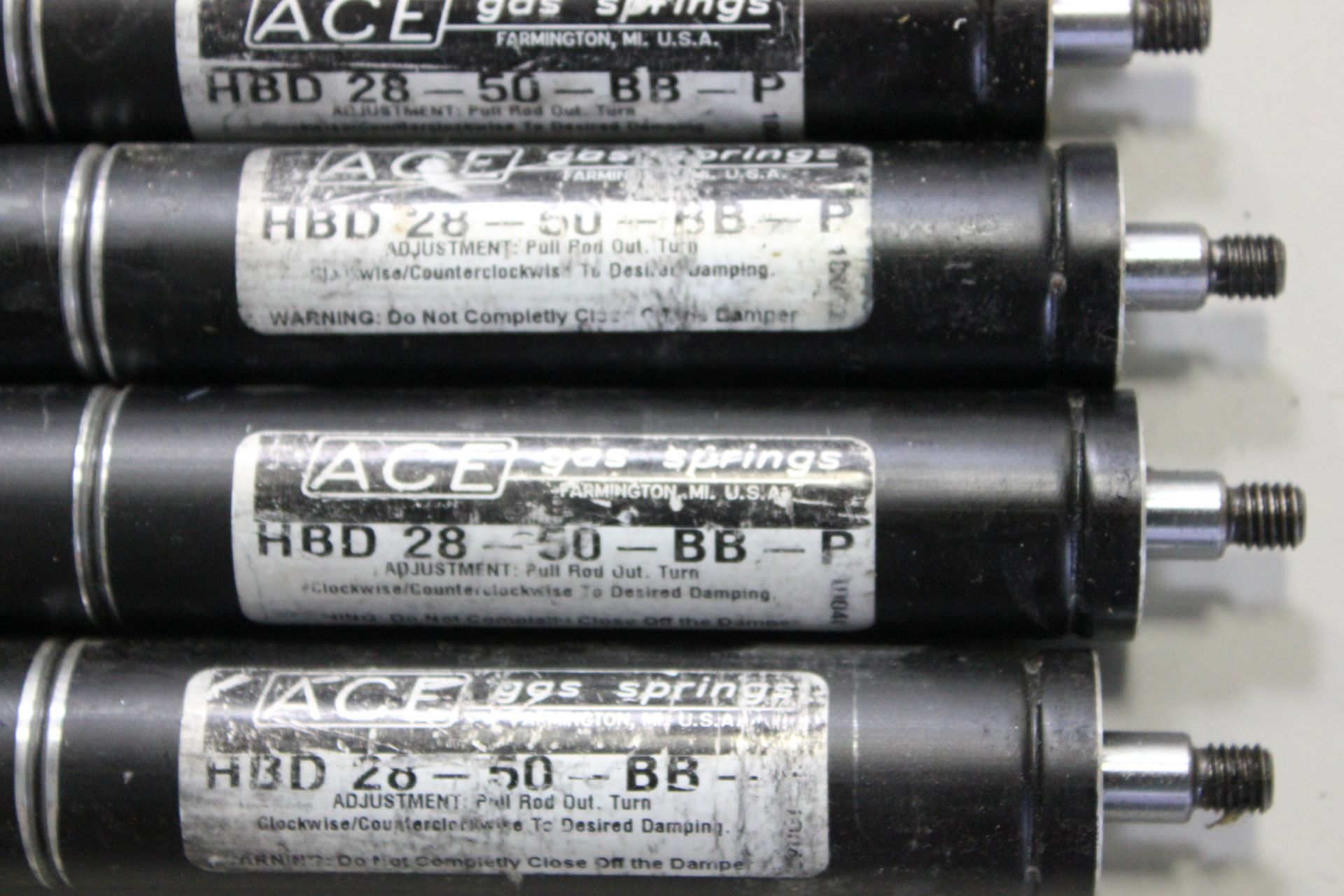 LOT OF ACE HYDRAULIC DAMPERS HBD 28-50-BB-P - Image 4 of 4