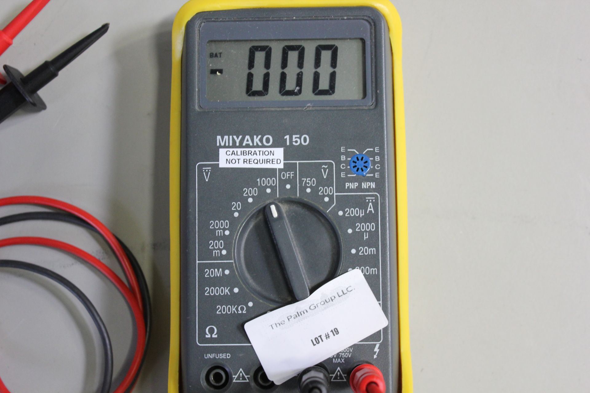 MIYAKO 150 HANDHELD DIGITAL MULTIMETER - Image 2 of 2