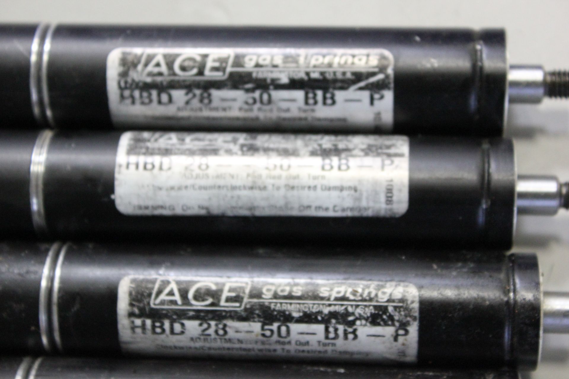 LOT OF ACE HYDRAULIC DAMPERS HBD 28-50-BB-P - Image 3 of 4