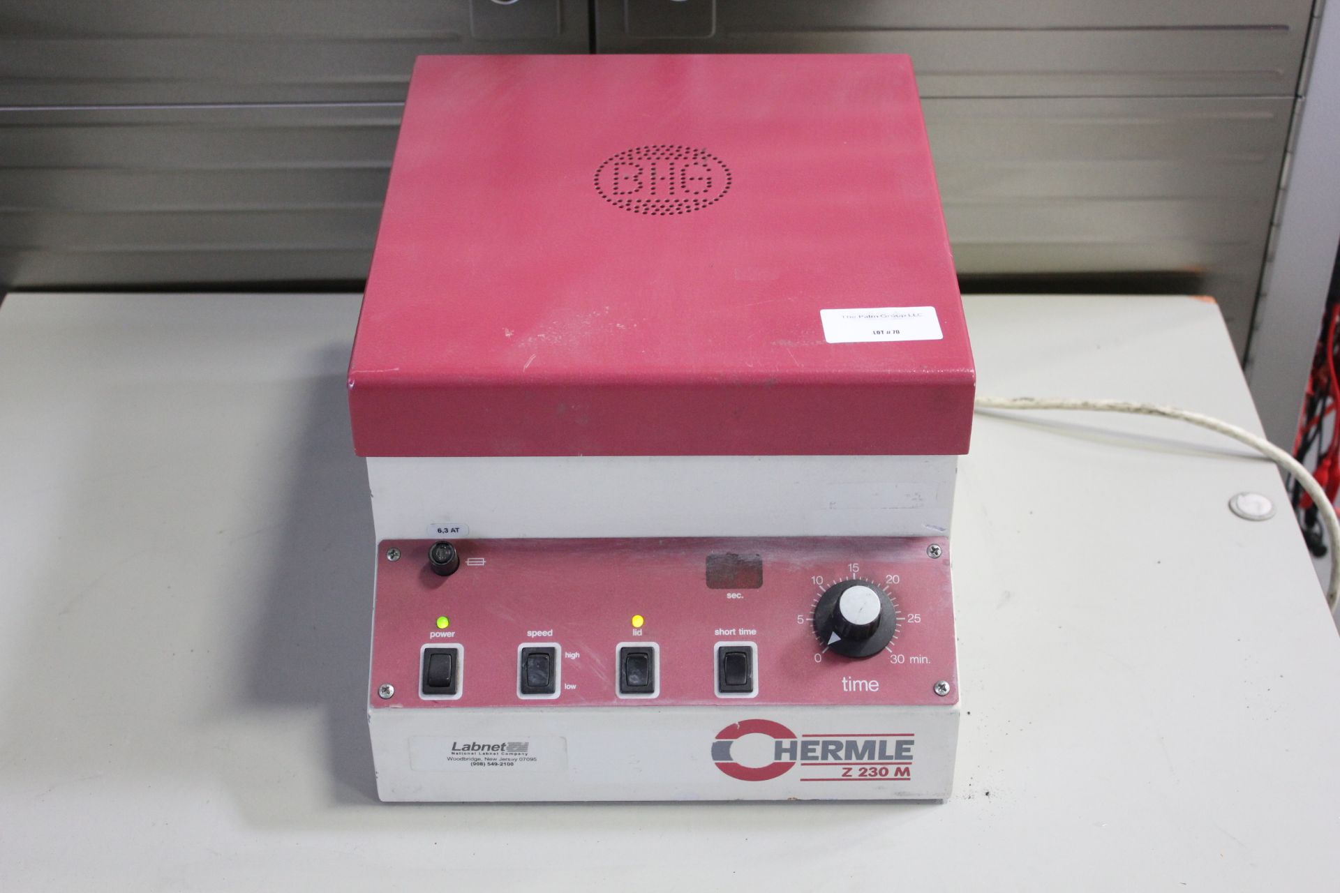 HERMLE Z 230M TABLE TOP CENTRIFUGE