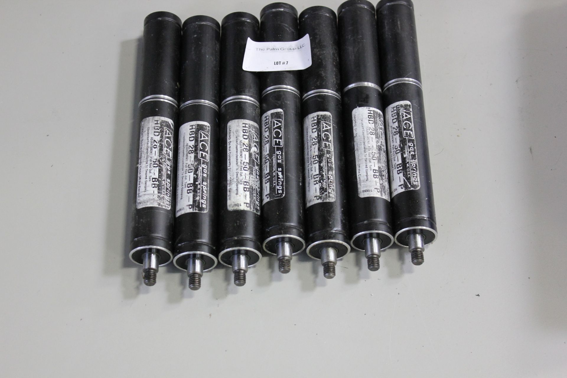 LOT OF ACE HYDRAULIC DAMPERS HBD 28-50-BB-P