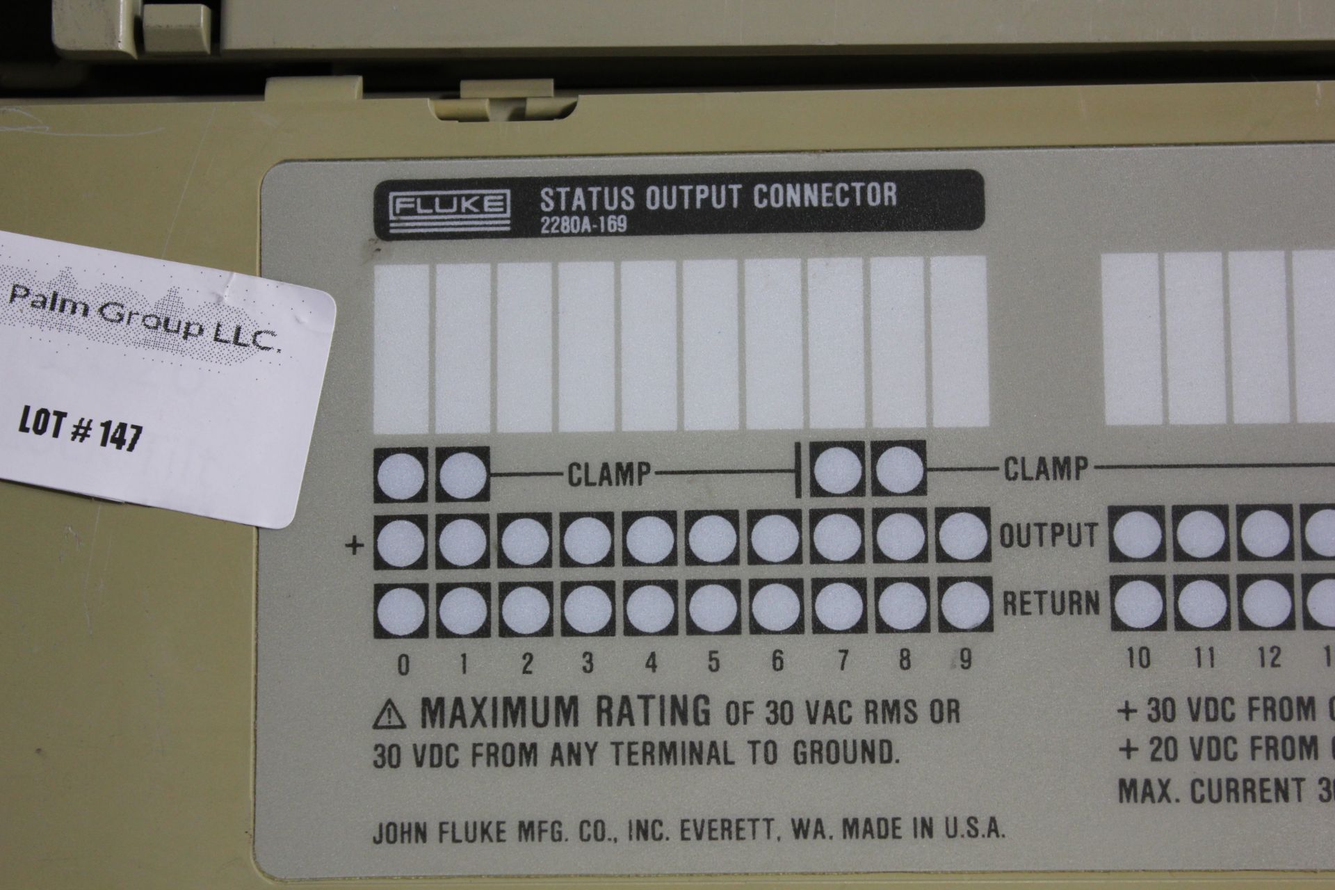 2 FLUKE 2280 DATA LOGGER MODULES - Image 3 of 3