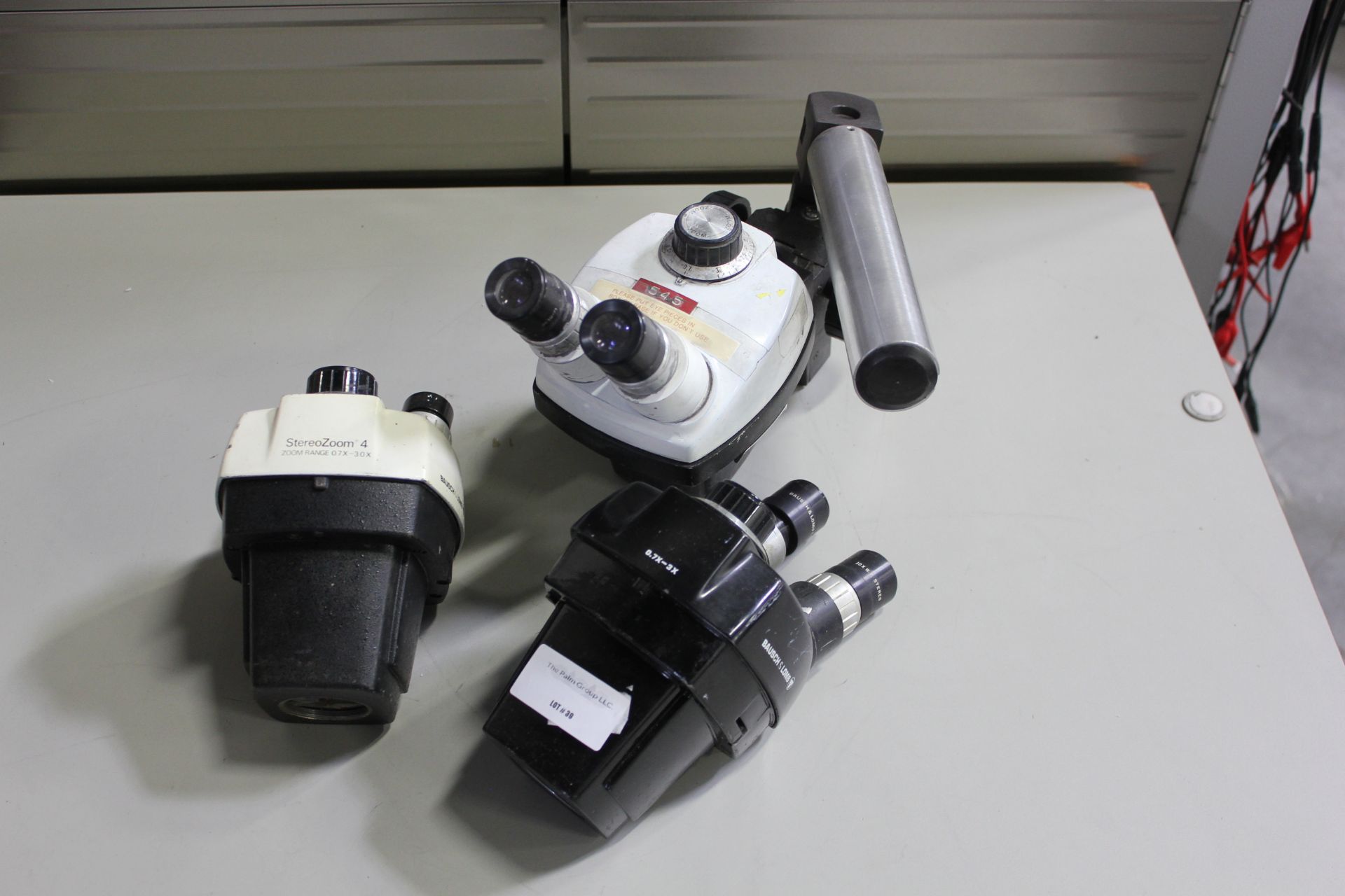 LOT OF 3 MICROSCOPES