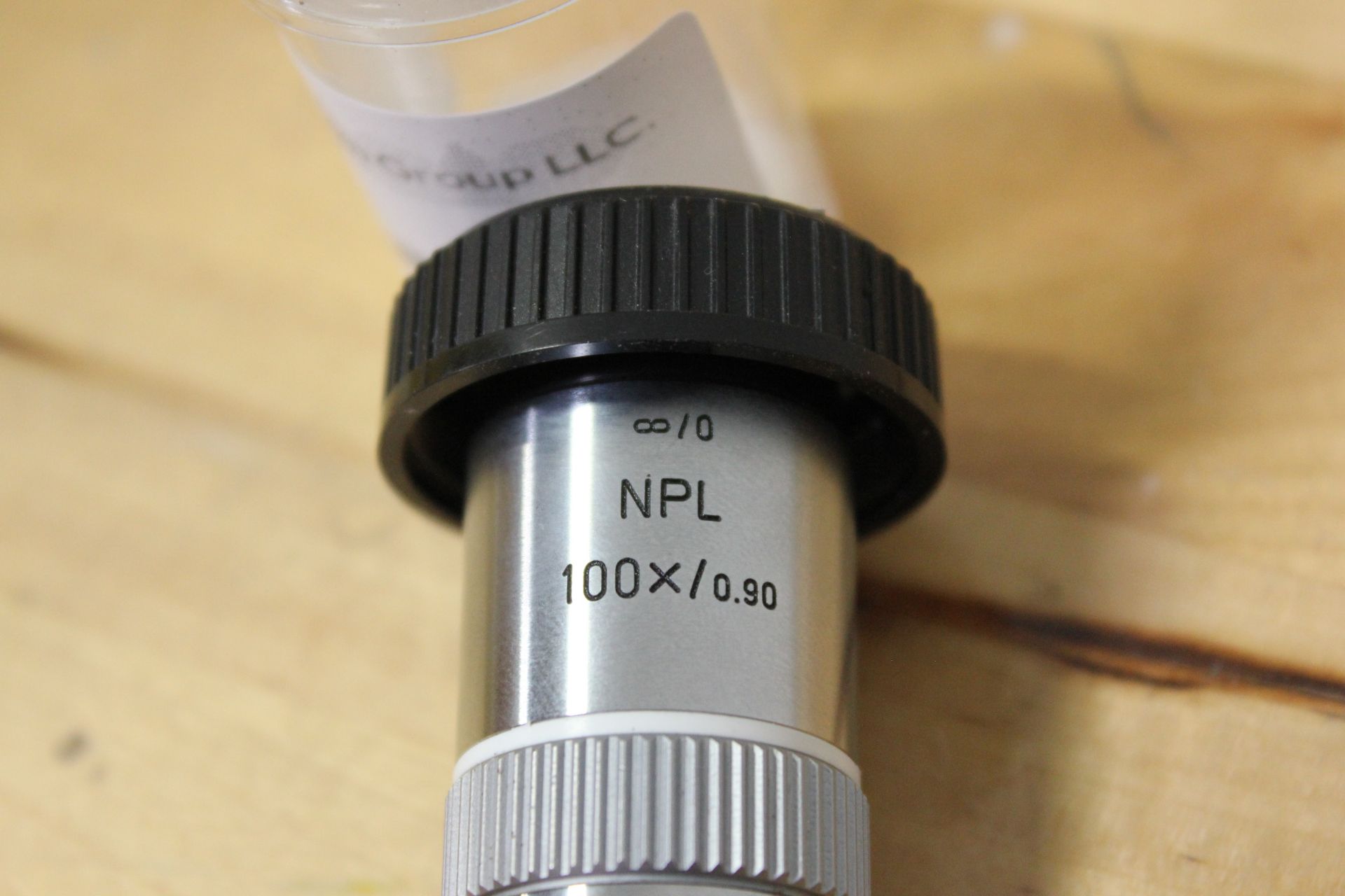 LEITZ WETZLAR NPL 100X/0.90 MICROSCOPE OBJECTIVE - Image 3 of 4