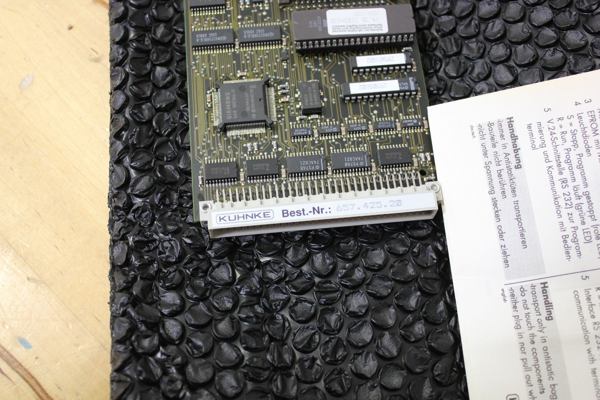 PLC - NEW KUHNKE CPU PROCESSOR CARD - Image 5 of 6