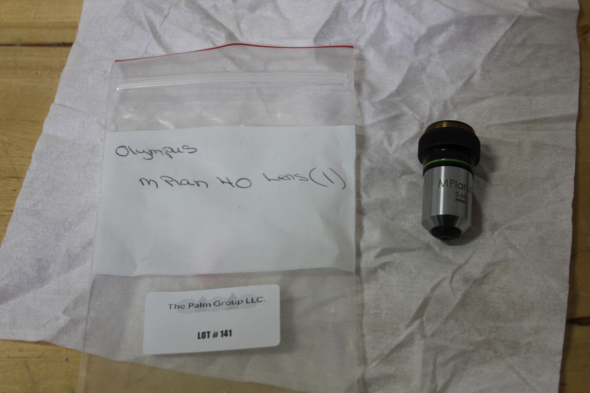 OLYMPUS M PLAN 40 0.63 MICROSCOPE OBJECTIVE