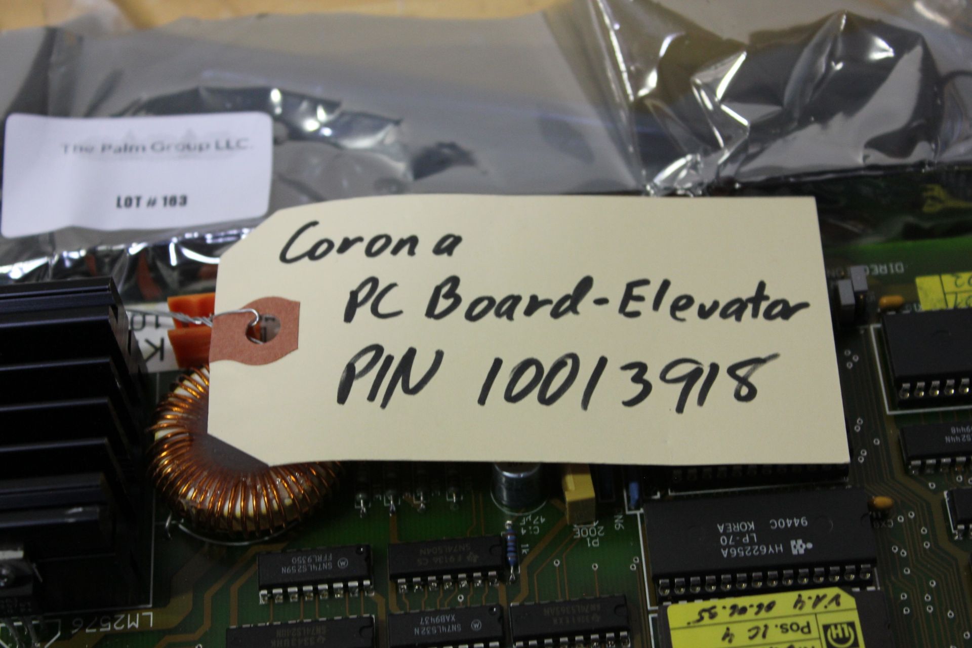 UNUSED LEYBOLD CORONA SPUTTERING SYSTEM ELEVATOR PC BOARD PN: KHV-02 - Image 2 of 4