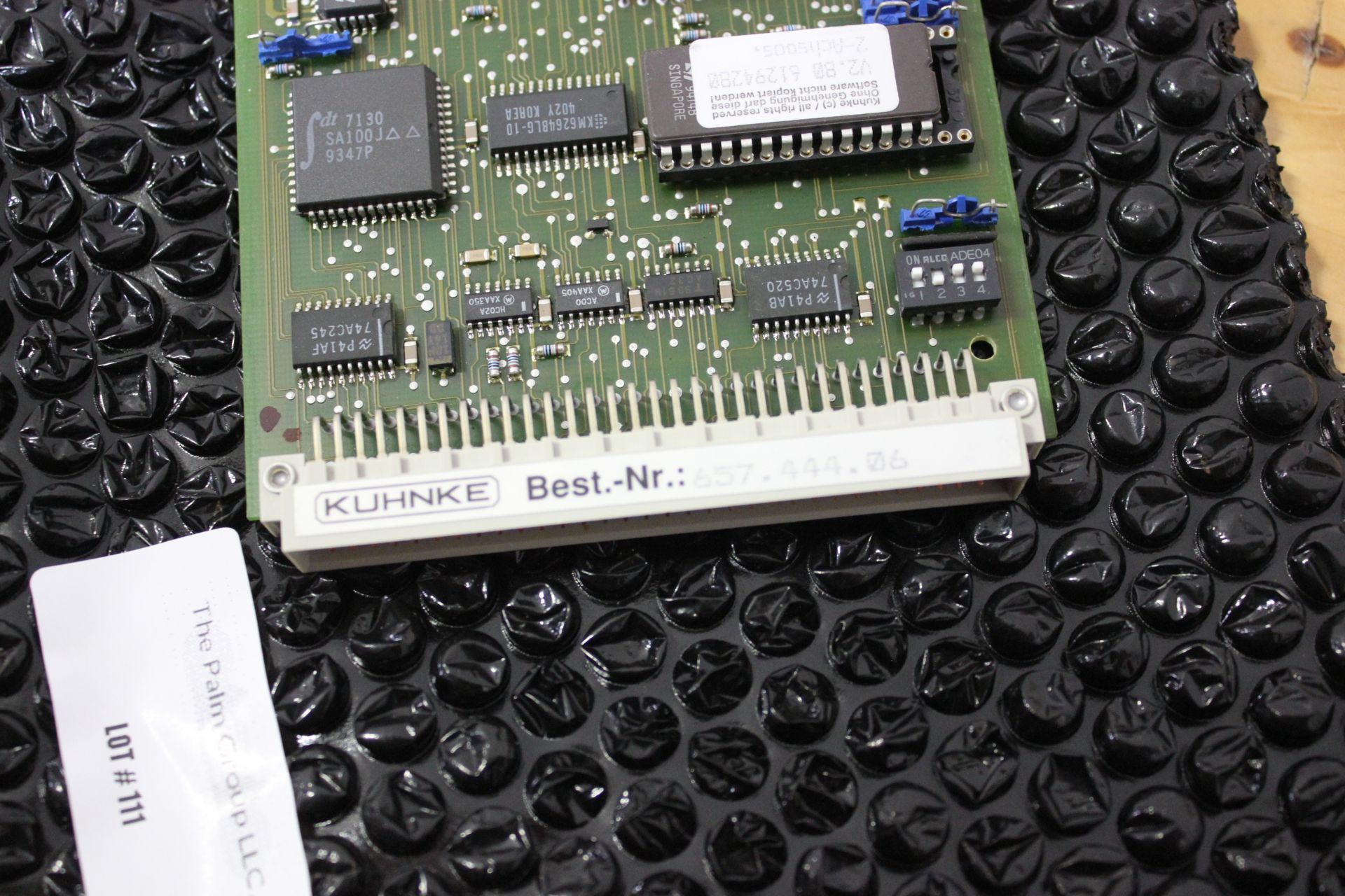 UNUSED KUHNKE CONTROLLER CARD  PN: 657.444.06 PLC - Image 3 of 3