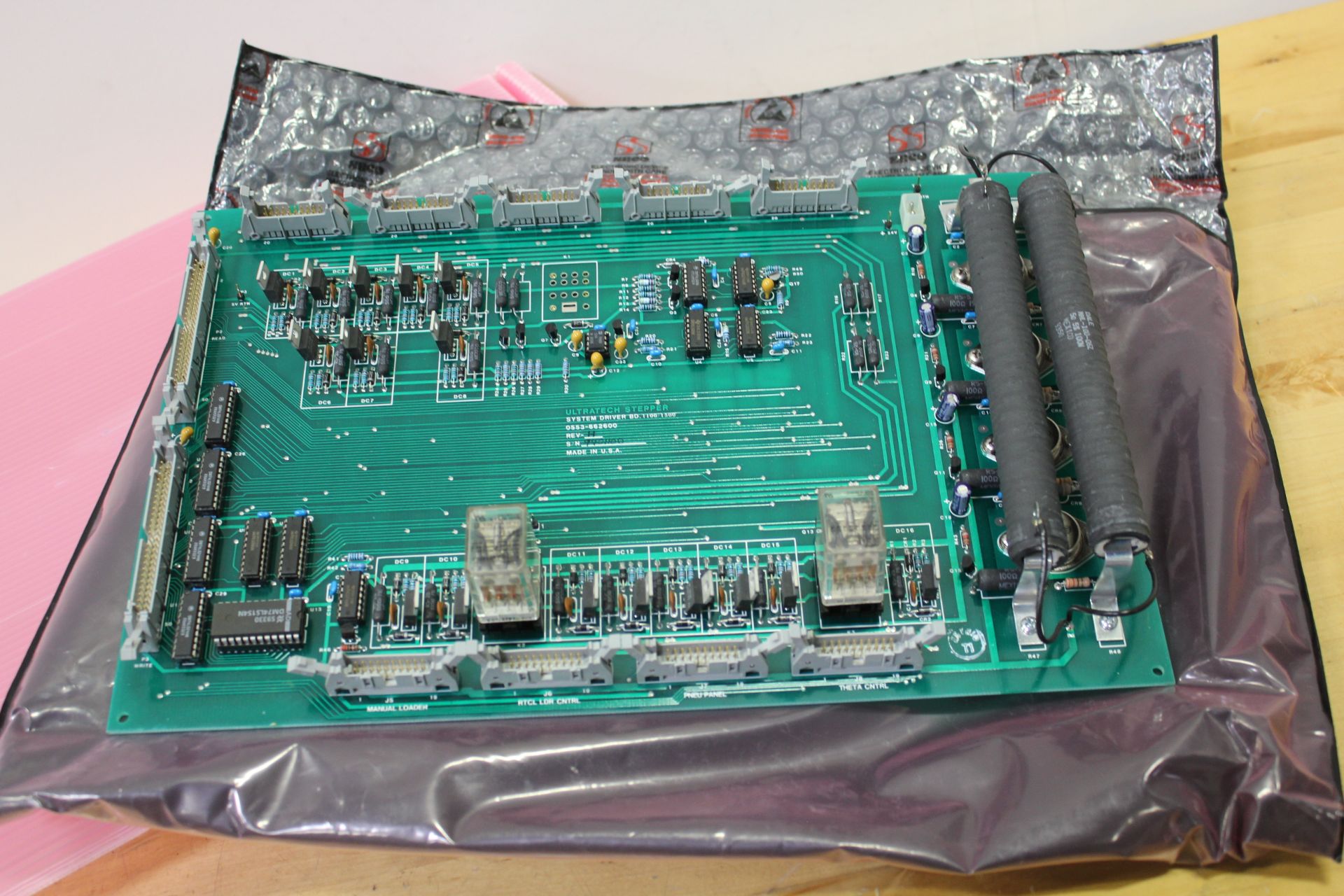 ULTRATECH STEPPER LITHOGRAPHY SYSTEM DRIVER BOARD PN:  0553-662600 REV. H - Image 3 of 3