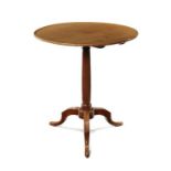 A Louis XVI carved fruitwood tripod table by L.Boudin