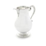 A modern silver beer jug in the Georgian style, by Garrard & Co. Ltd., London, 1962