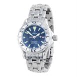 Omega Ladies Seamaster Professional Date Wristwatch