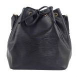 Louis Vuitton Black Epi Petit Noe