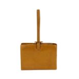 Asprey leather race book with integral purse