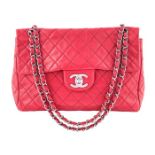 Chanel Pink Caviar Jumbo Flap Bag