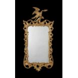 An early George III style giltwood mirror