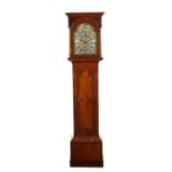 A George I walnut longcase clock by Burges of Gosport