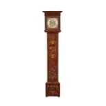 A William and Mary walnut and floral marquetry longcase clock by Thomas Harris, London