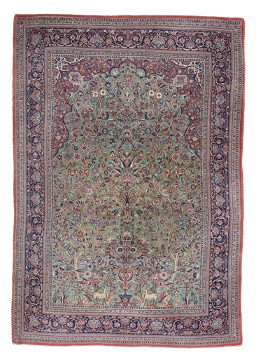 A Kashan carpet, Central Persia, circa 1920