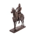 Emmanuel Fremiet (1824-1910):- a 19th century French equestrian bronze of a Gallic warrior