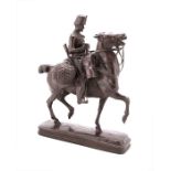 Emmanuel Fremiet (1824-1910):- a 19th century French military equestrian bronze