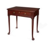 A George II mahogany lowboy